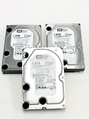 *Lot of 3* TESTED Western Digital WD10EADS-00M2B0 1TB SATA 5400RPM 3.5''
