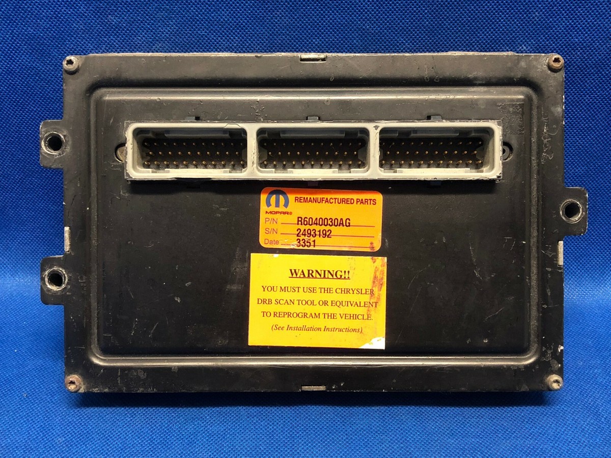 Remanufactured Mopar ECU PCM For 1999 Dodge Dakota 3.9L AT – 05018488AA Plug & Play