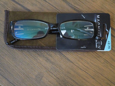 FOSTER GRANT MAGNIVISION 2.75 CAROLINE TORTOISE FRAME READING GLASSES NEW