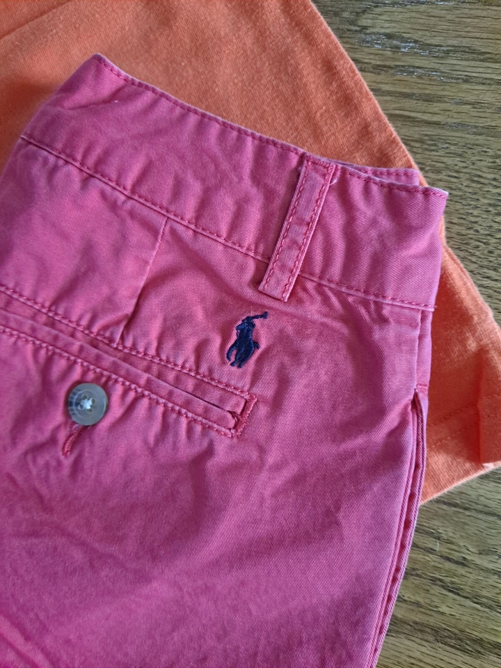 Polo Ralph Lauren Dress Pants/ Long Sleeve T Shirt Top Boy's Size 7/8 (Lot of 2) - Image 3 of 4