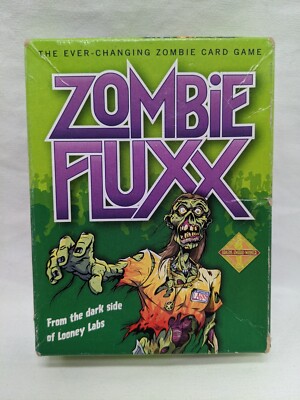 Looney Labs Zombie Fluxx Ever Changing Zombie Card Game Complete