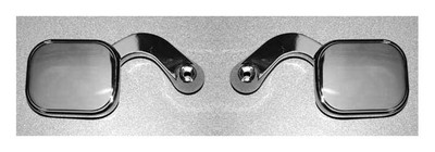 Manijas Interiores Cromadas Para Ford Mustang 1968 | Par Izquierda Y Derecha | Maryland Mustang