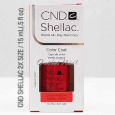 CND Shellac UV LED Gel Nail Polish - Lobster Roll - Large bottle 0.50 oz