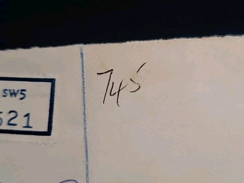 Reine Elizabeth Signé Autographié Manuscrit Royal Buckingham Palace Enveloppe - Photo 11 sur 24