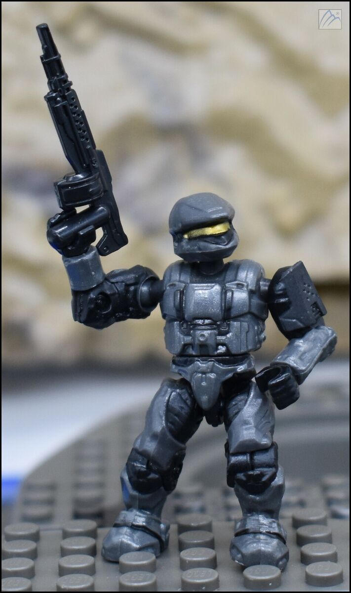 Mega Bloks Halo Heroes Series 2 Spartan Scout Mini Figure - ToyWiz