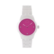 KRAFTWORXS Damen Uhr Armbanduhr Full Moon Keramik Kristalle FML 2PW S