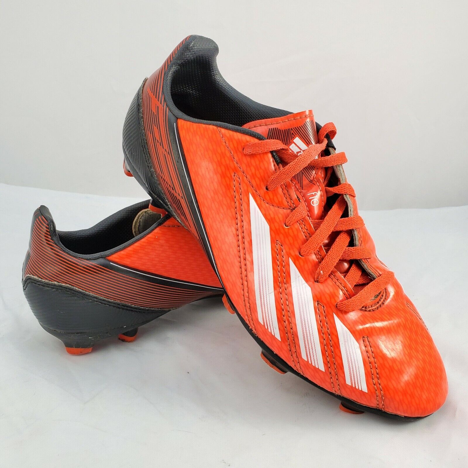 Adidas AdiZero F50 Soccer Cleats Firm Ground Infrared White Black Q33871  Size 5