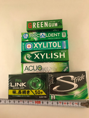 1 pack of Japanese Mint Chewing Gum - Various Brands Incl. Xylitol Fits  Lotte