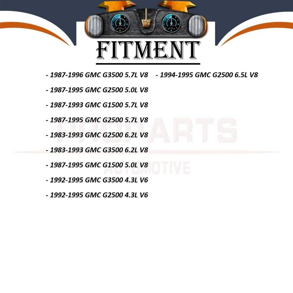 Bomba de dirección asistida 1 pieza para 1987-1995 GMC G1500 5,0 L 1983-1993 GMC G2500 6,2 L Foto 3 de 4