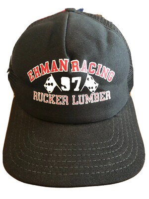 Trucker Style Hut Rückenauslöser Ehman Racing #97 Rucker Lumber Boston