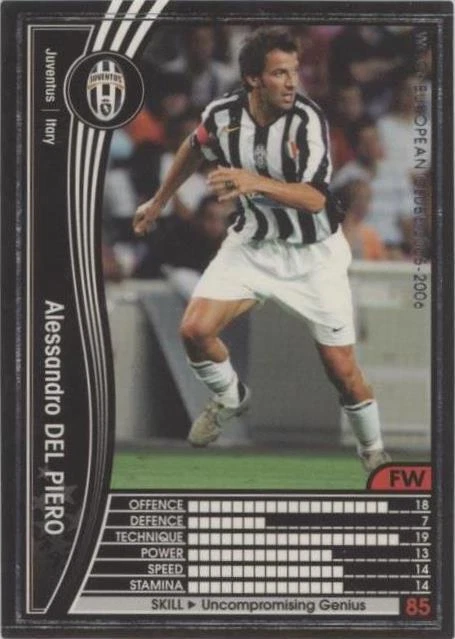 2005-06 Panini WCCF European Clubs Soccer Trading Cards for sale
