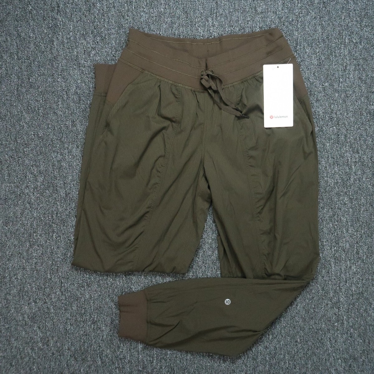 Lululemon Pants Womens 8 Olive Green Dance Studio Jogger Mid Rise