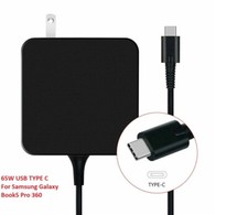 OEM Spec Charger for Samsung Galaxy Book5 Pro 360 65W USB-C