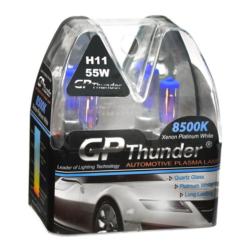GP Thunder II 8500K H11 Xenon Quartz Light Bulbs 55W SGP85-H11 - Picture 2 of 4