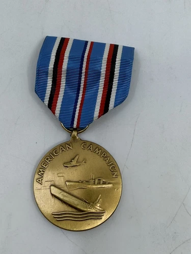 American Campaign Medal 1941-1945 WWII United States Military Vintage RARE