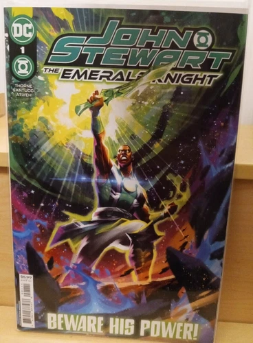 JOHN STEWART: THE EMERALD KNIGHT #1 (MATEUS MANHANINI VARIANT)(2023) COMIC ~ DC