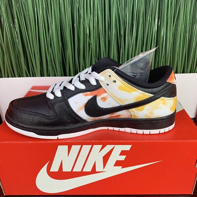 Size 9 - Nike Dunk SB Low Tie-Dye Raygun - Black for sale online