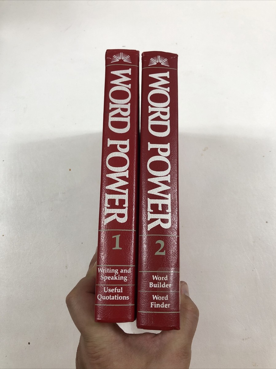 The World Book Complete Word Power Library Volumes 1 & 2 (1984