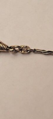 Chaîne Châtelaine En Plaqué Or Torsadée - Pour Montre à Gousset - Antiquité Avant 1920