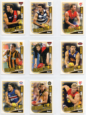 2006 AFL HERALD SUN (2005 RISING STAR) BULK SET LOT - CHOOSE YOUR CARDS - MT/NM