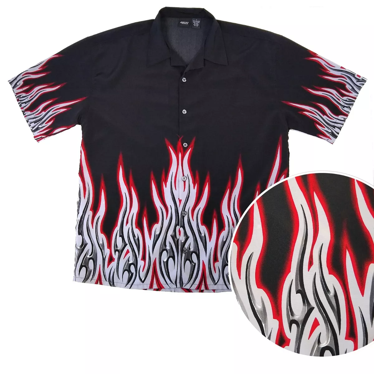 Red flame store shirt