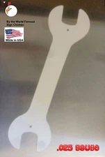 WRENCH shaped sign blank for sublimation - ALL ALUMINUM, dye sub, 10 pieces **