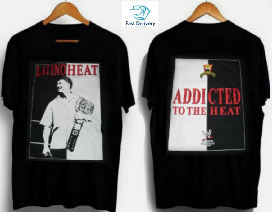 Double sides Eddie Guerrero Latino Heat T Shirt size S-3xl