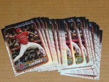 2024 Topps ALL STAR GAME FOIL LOT OF 20 CARDS KELVIN CACERES ANGELS RC #680
