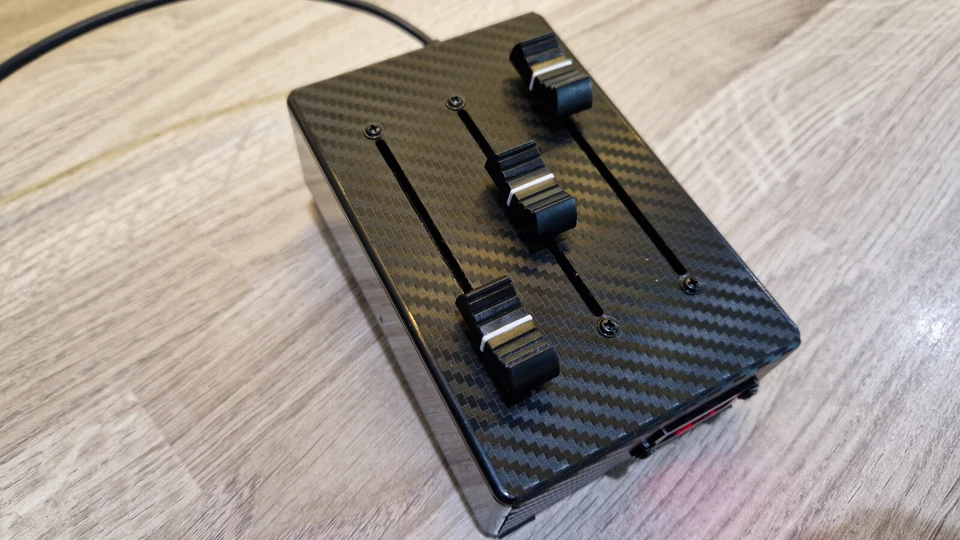 USB und DIN MIDI Controller 3 Fader programmierbar CC#/Kanal/Bereich DAW/SYNTH - Bild 4 von 4