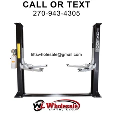 New TUXEDO - TP9KF-TUX 9,000 lbs 2-Post Floor Plate Lift Symmetric Arms 220V