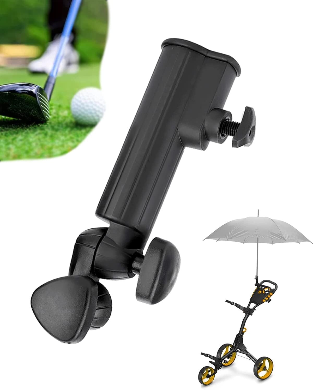 Motocaddy Powakaddy Universal Golf Umbrella Holder all Models Accessory Station* eBay