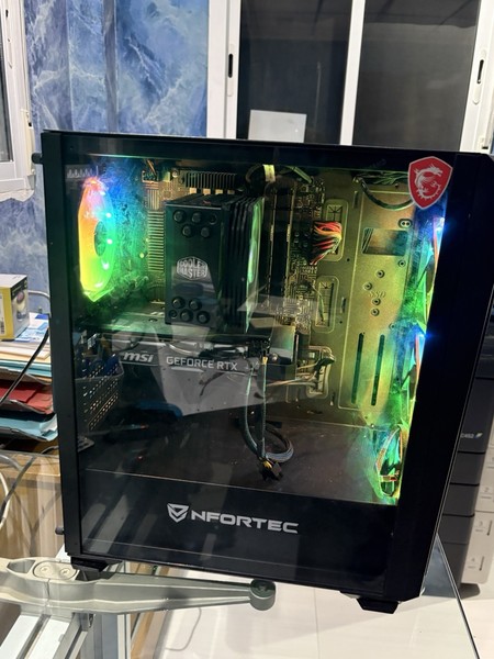 Ordenador PC Gaming Torre Ratón teclado TRTX2060  SSD 480Gb 32Gb