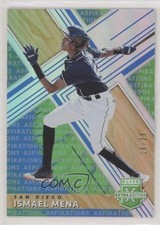 2019 Panini Elite Extra Edition Aspirations Tie-Dye 16/25 Ismael Mena #120 n1u