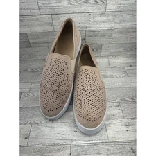 Vionic Kani Slip On Sneakers Rose Taupe Perforated Women Size 11