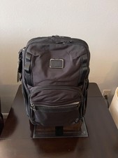 TUMI Alpha Bravo Black Backpack- Travel- Busi...