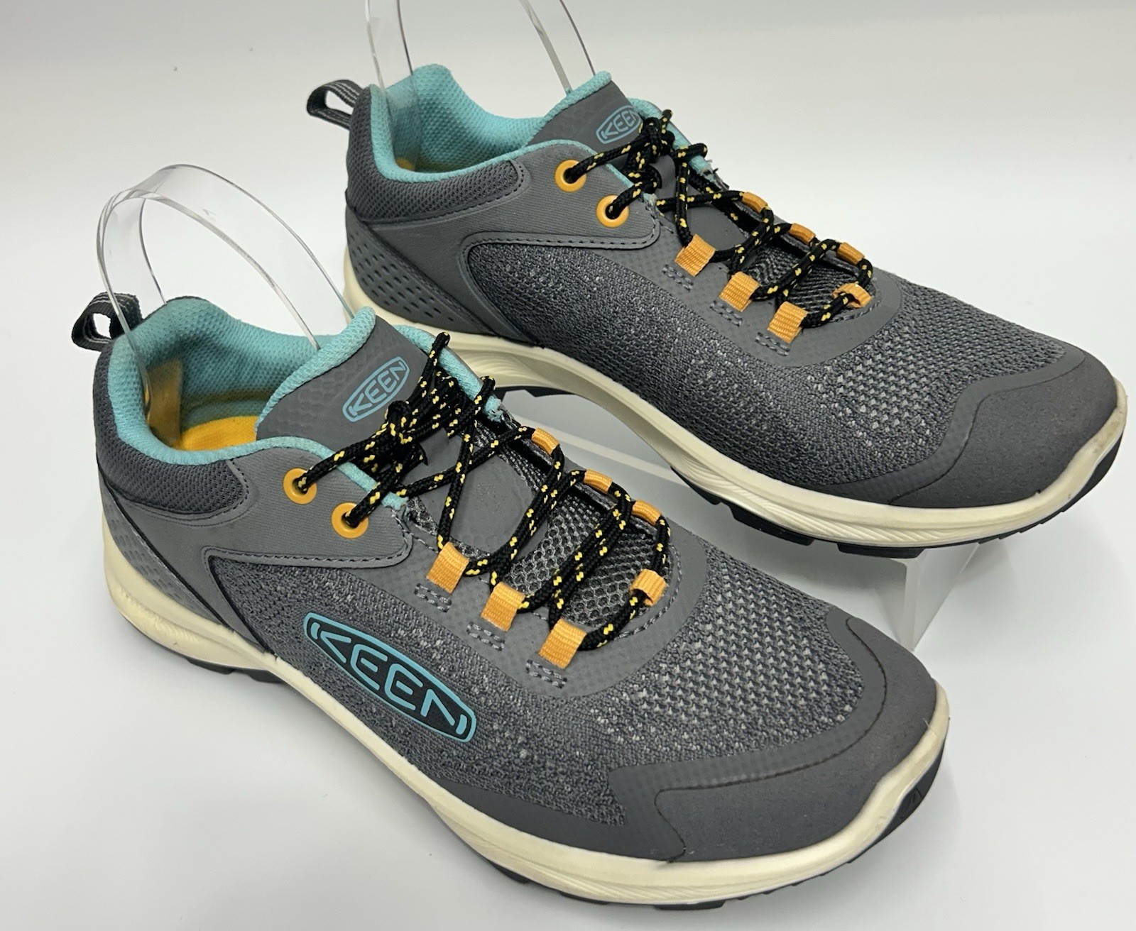 Scarpe donna KEEN Terradora 8 5 velocità Wp stringate basse escursionismo grigie *INDOSSATE UNA VOLTA