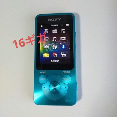SONY NW S15 Digital Audio Player Blue From Japan