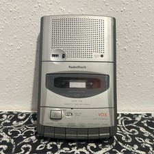 RadioShack CTR-119 Handheld Cassette Voice Recorder, VOX Voice Activated