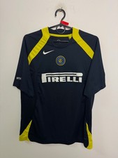 MAGLIA CALCIO ALLENAMENTO INTER MILANO 2005/2006 NIKE SOCCER JERSEY TAGLIA S ADULTO