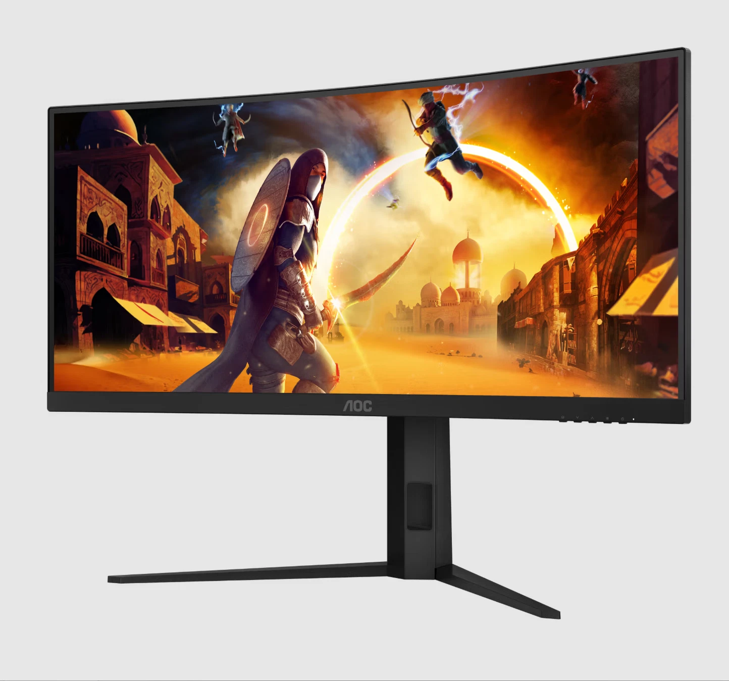 AOC CU34G4HV 34" VA Panel Curved Gaming Monitor LED WQHD 3440x1440 200Hz 0.5ms image 3