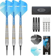 Target Darts Unisex-Adult Phil Taylor Softdarts-Set (18 g) im Zubehör-Geschenkpa