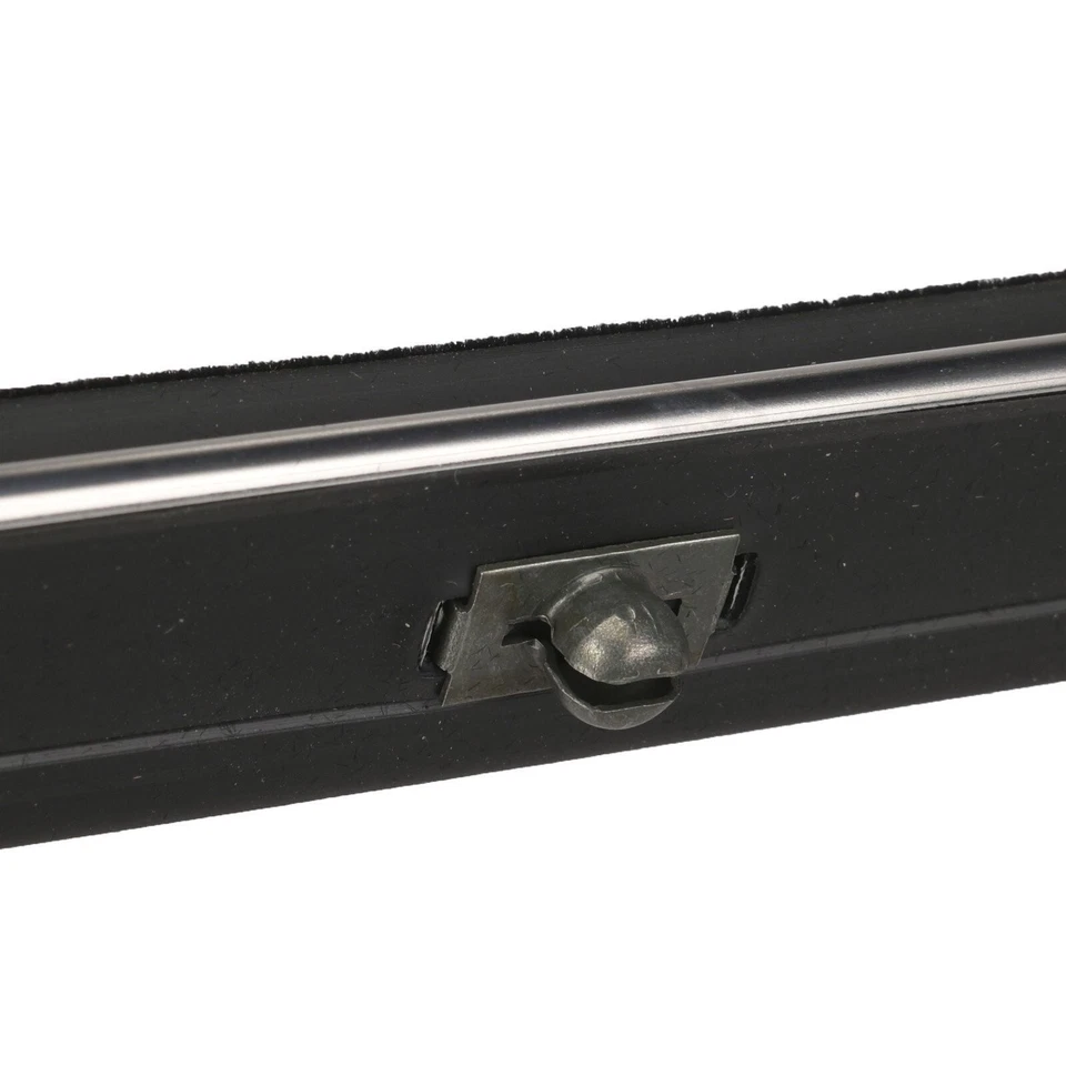 Sellos de resistencia a la intemperie 2 piezas para Corvette 1969-75 convertible ventanas laterales exteriores inferiores Foto 3 de 4