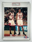 1997 Michael Jordan & Pippen Chicago Bulls 8 x 10 PSA Type I / Type 1 Photo
