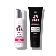 Love Ur Curls All-in-One Curl Cream Styler for Curly Hair and Irish Sea Moss