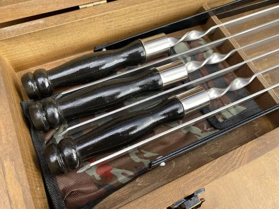 Gift set of skewers "Indiana Jones" - Image 3 of 4