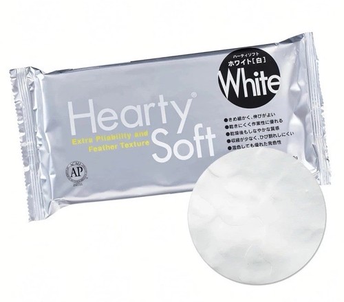 Padico Hearty Soft Clay, Bianco, Leggero Air Dry Clay Prodotto per Ufficio - Foto 3 di 6
