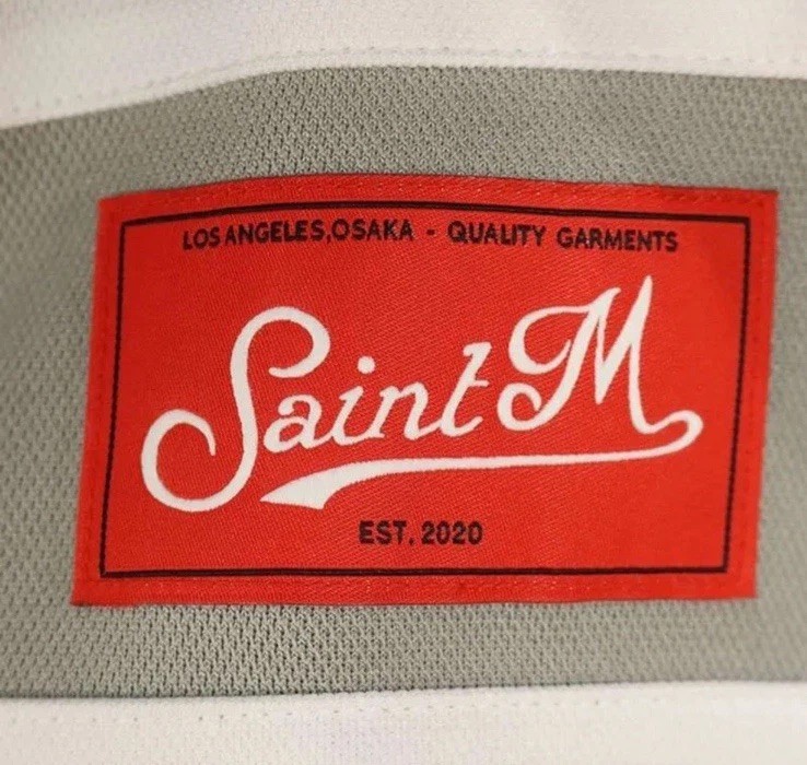NEW‼️SAINT MICHAEL "Public Enemy" Hockey jersey O/S SM-YS1-0000-C19 Mxxxxxx Mx6 image 6