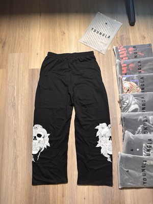 YOUNGLA Style DAWN COLLECTION SWEATS GYM BAGGY JOGGERS size XXL | eBay