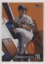 2018 Topps Finest Orange Refractor 19/25 David Robertson #84 1i0
