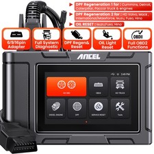 Heavy Duty Truck Scanner DPF Regeneration For Cummins Paccar Caterpillar Detroit